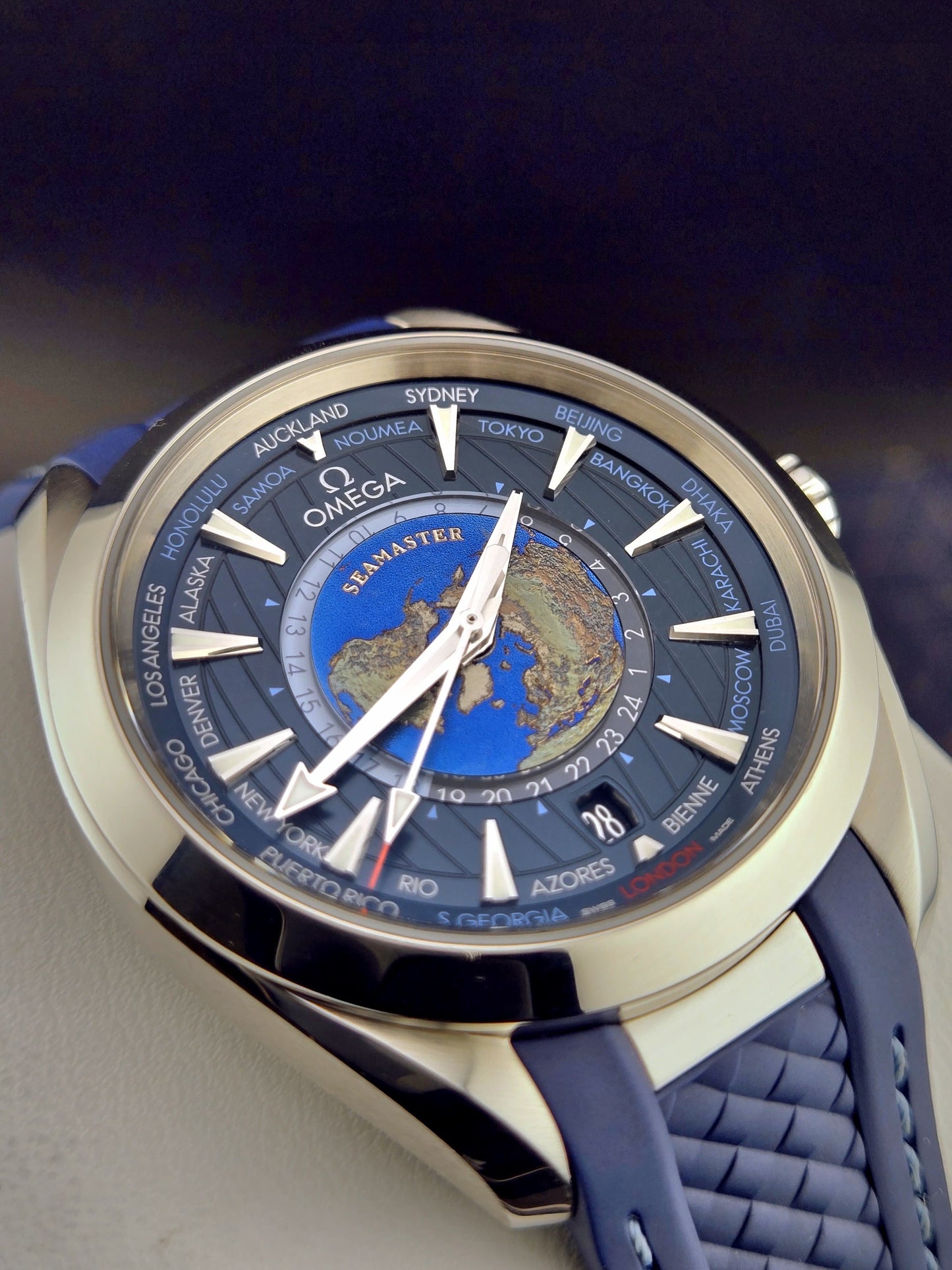 Omega Seamaster Aqua Terra WorldTimer GMT