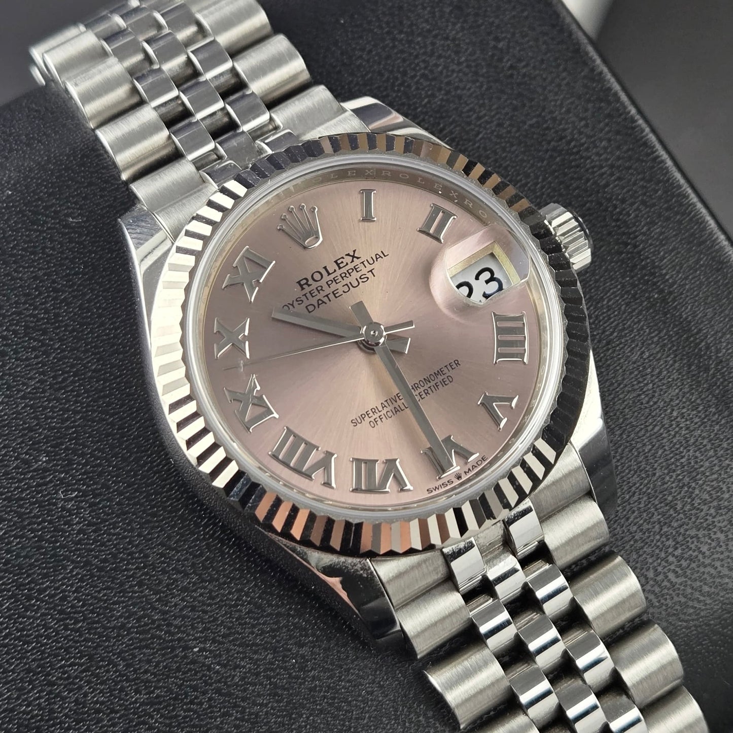 Rolex Lady Datejust 31mm Pink Roman Jubilee