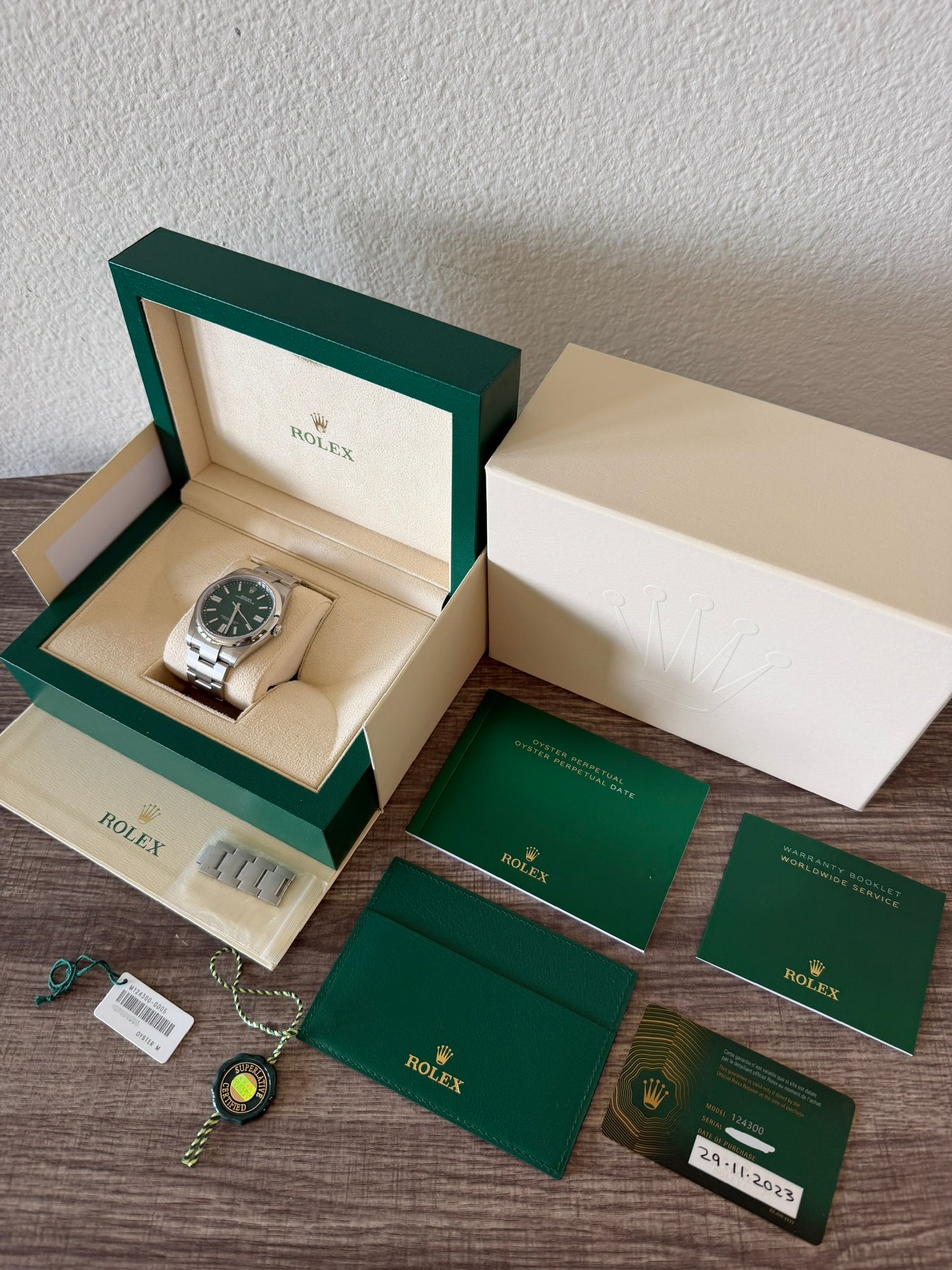 Rolex Oyster Perpetual 41 Green