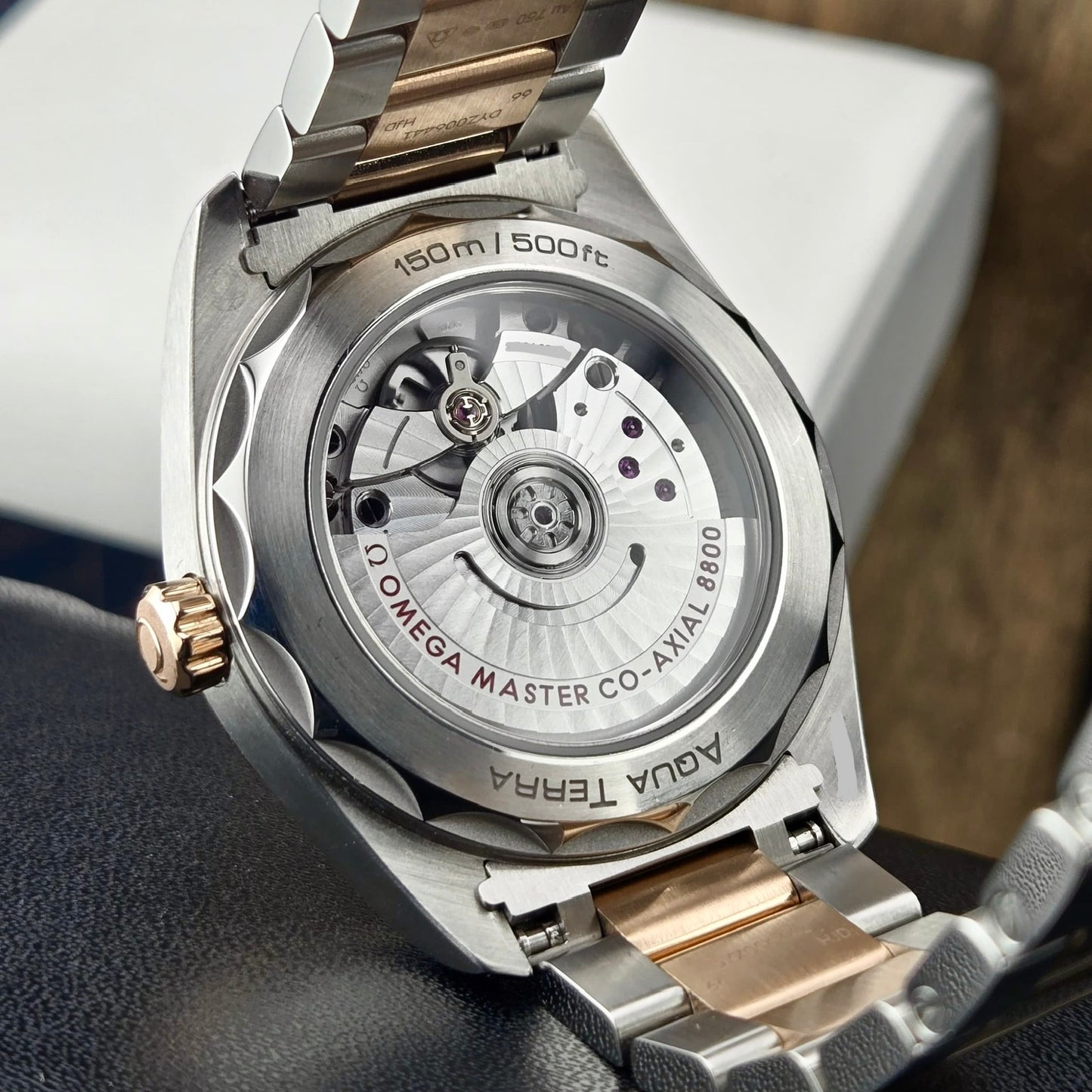 Omega Seamaster Aqua Terra Rose Gold 150m