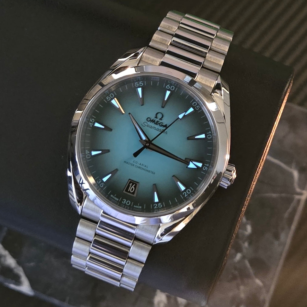 2026 Omega Seamaster Aqua Terra Turquoise 41mm Full Set