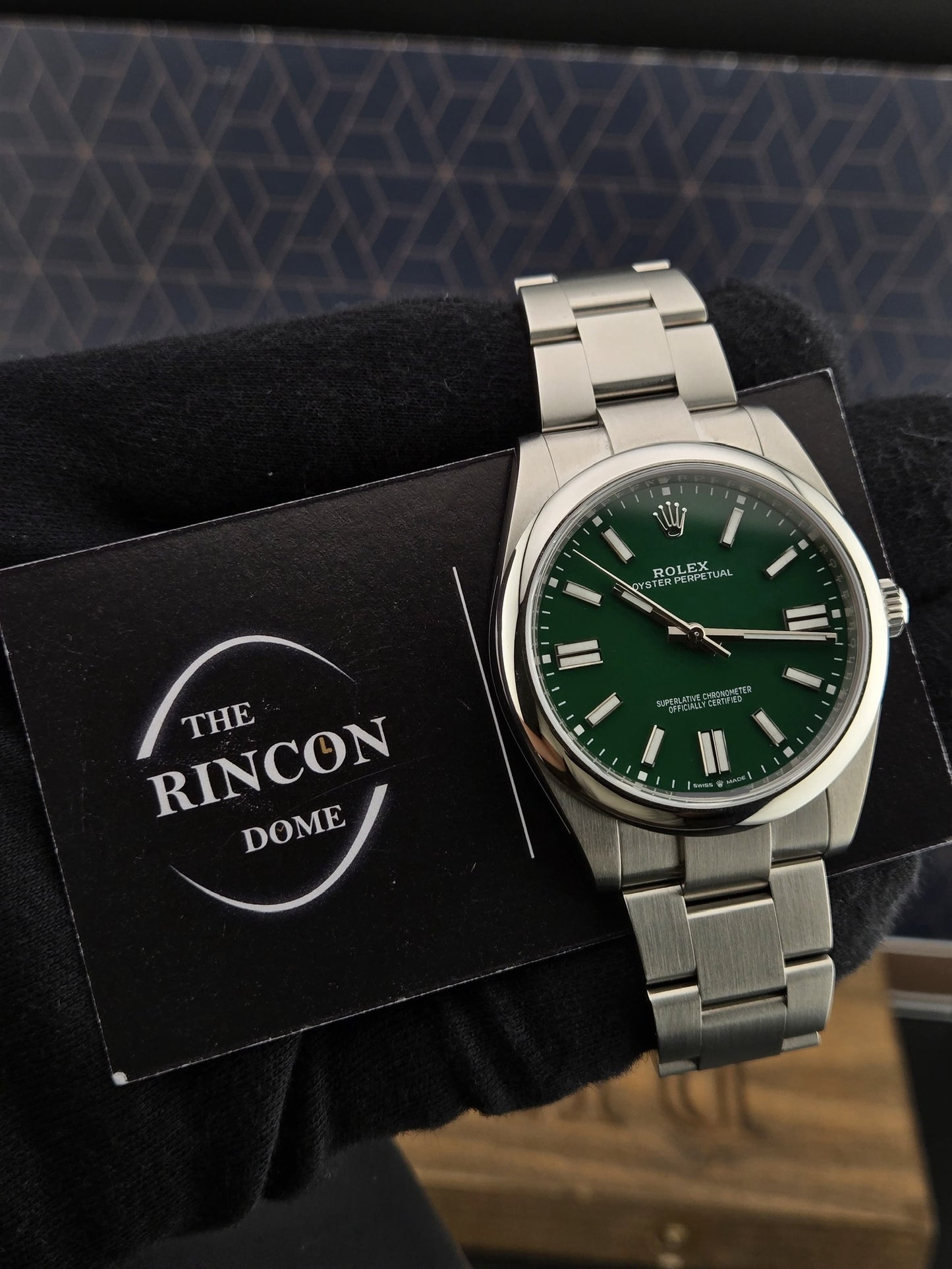 Rolex Oyster Perpetual 41 Green