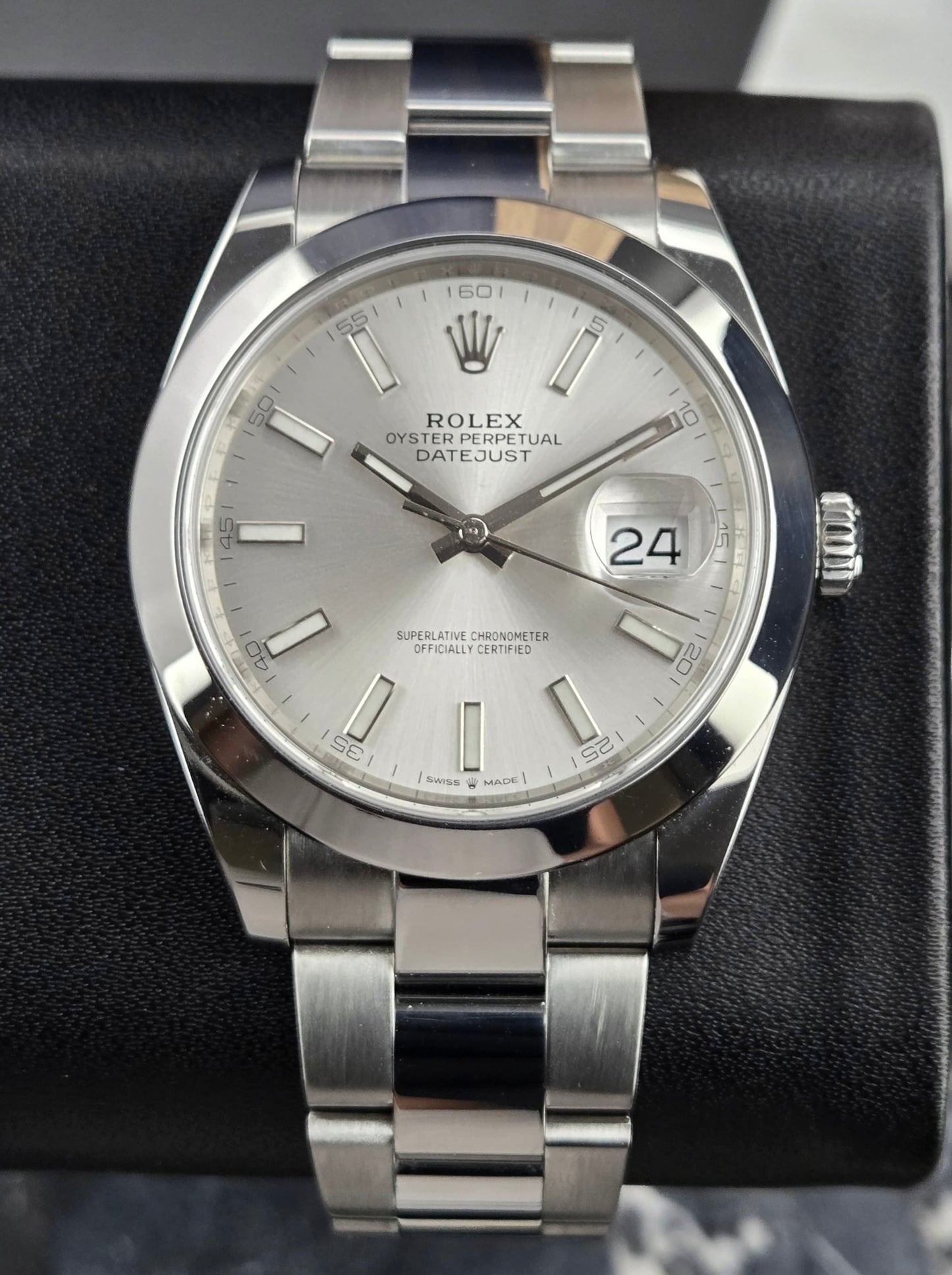 Rolex Datejust 41 Silver