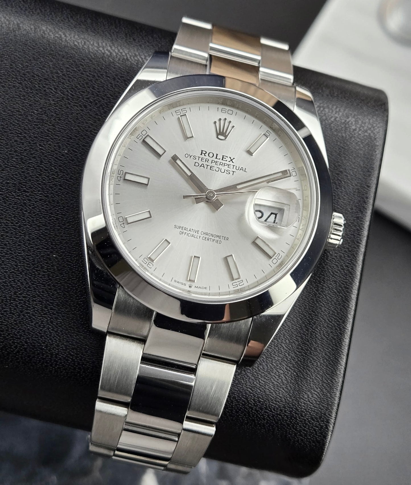 Rolex Datejust 41 Silver