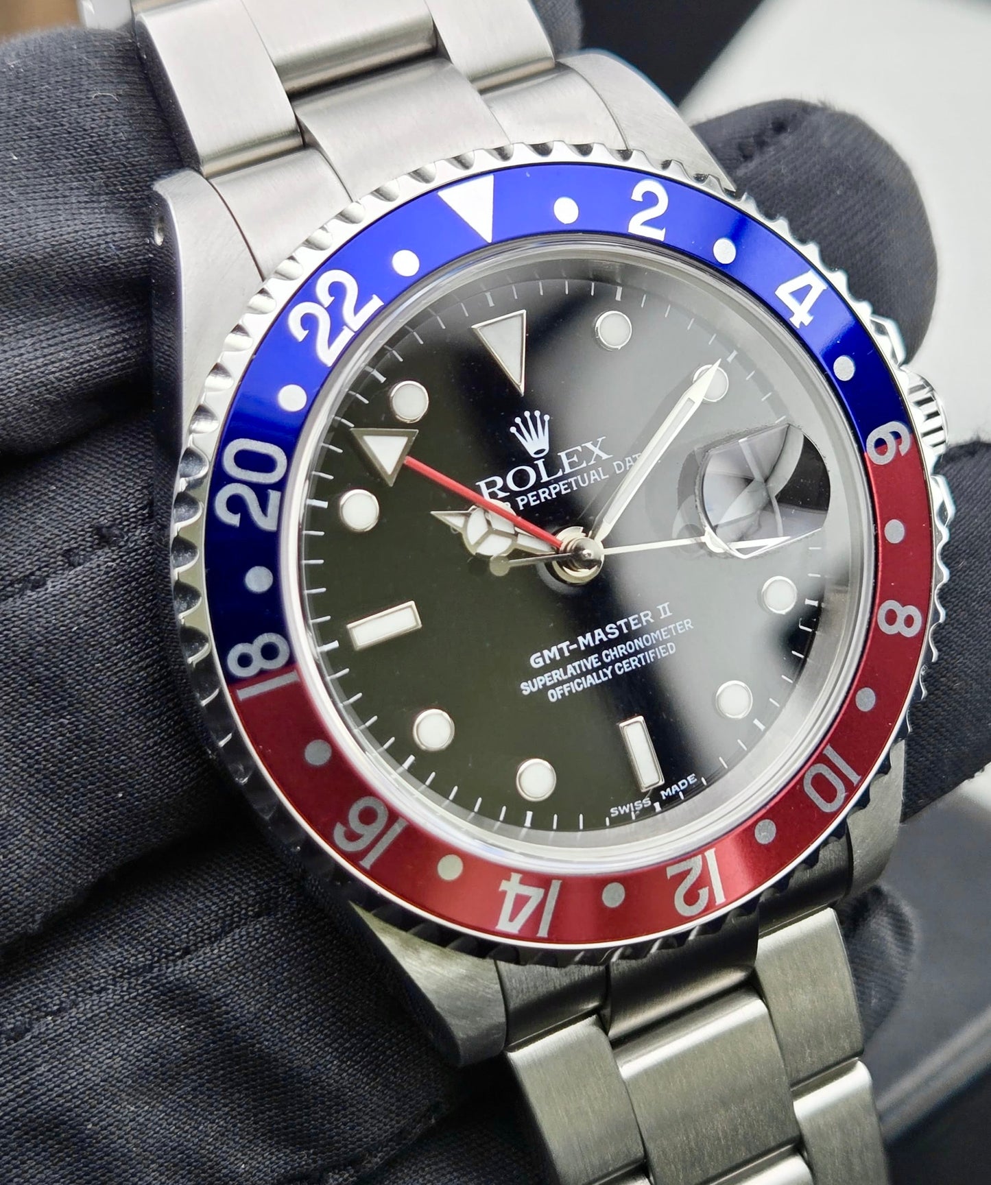 Rolex GMT Master II Pepsi 16710