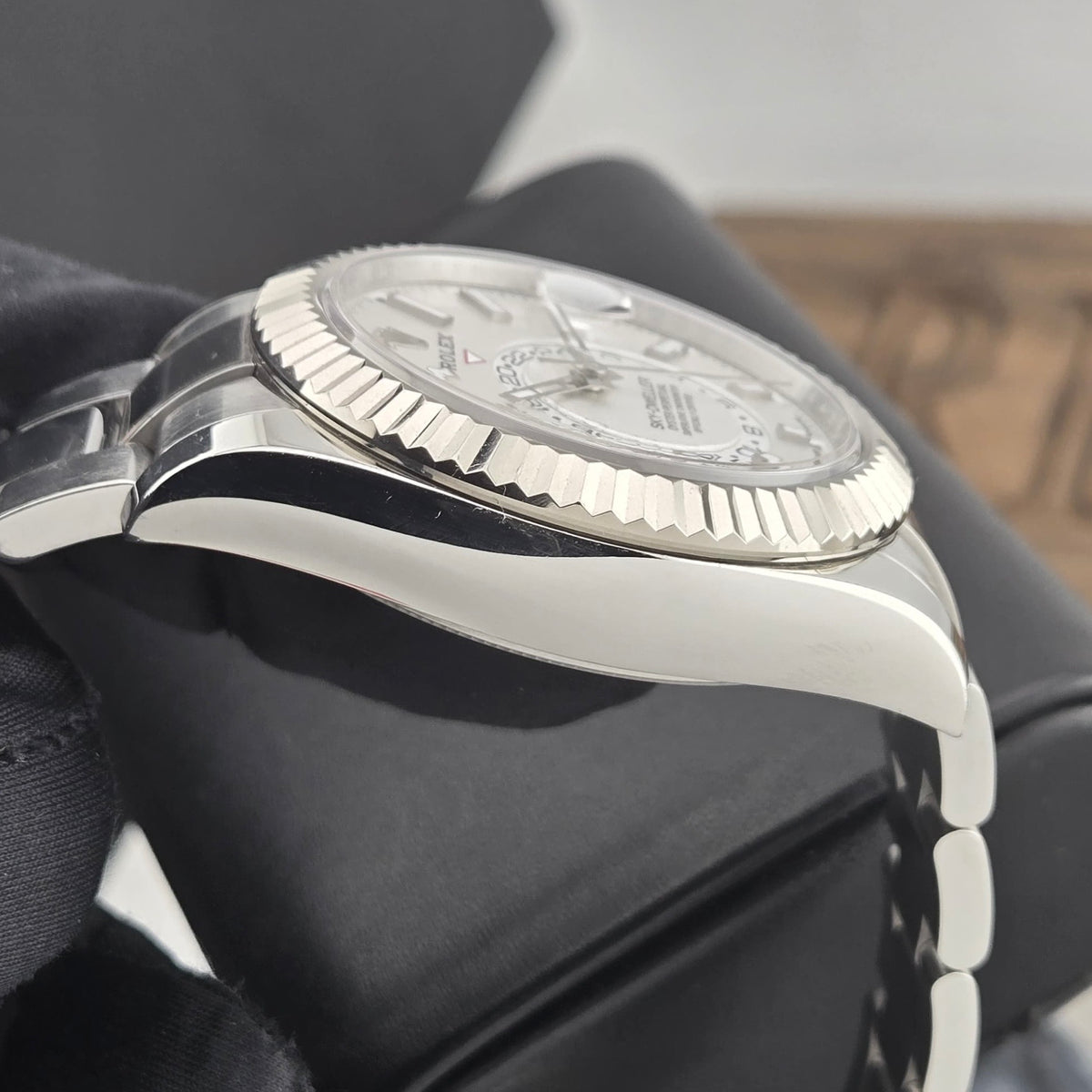 Rolex Sky-Dweller 42mm White Dial Oyster Bracelet