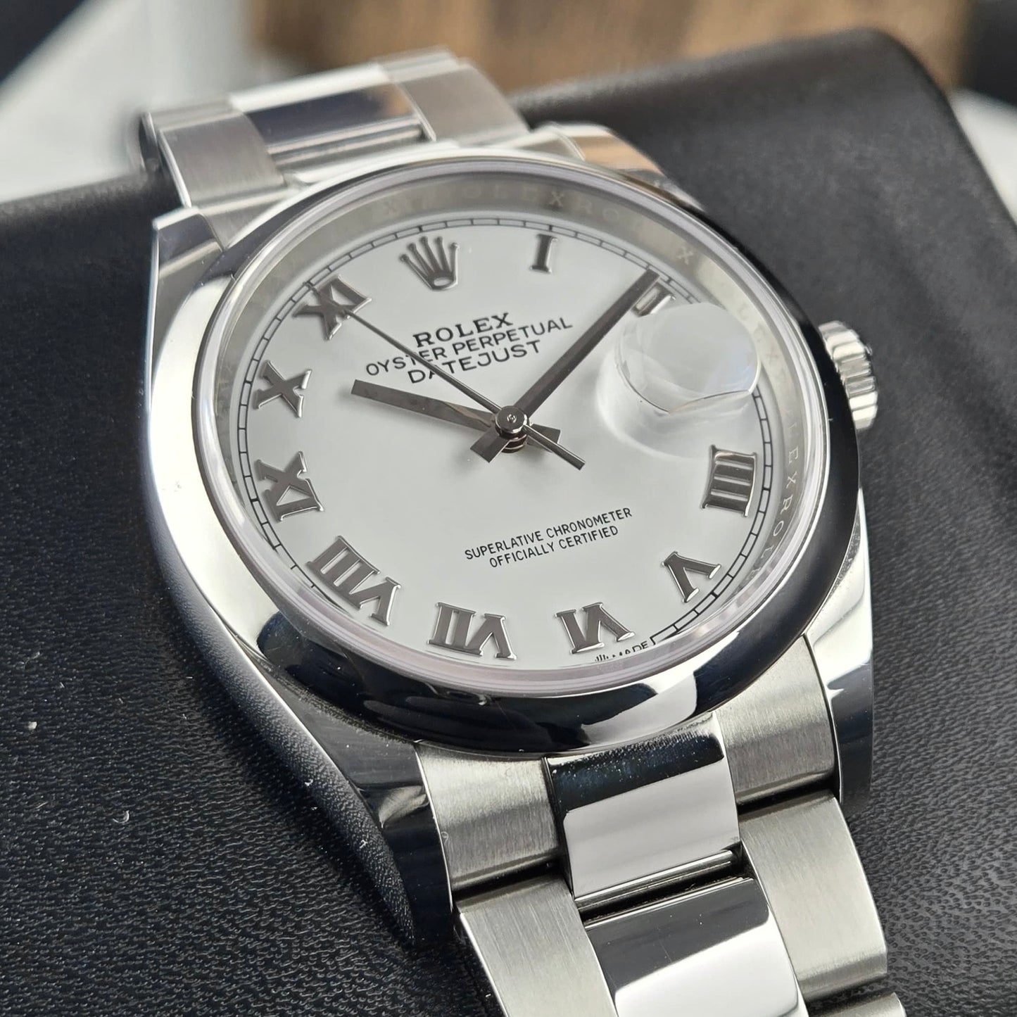 Rolex Datejust 36 White Dial