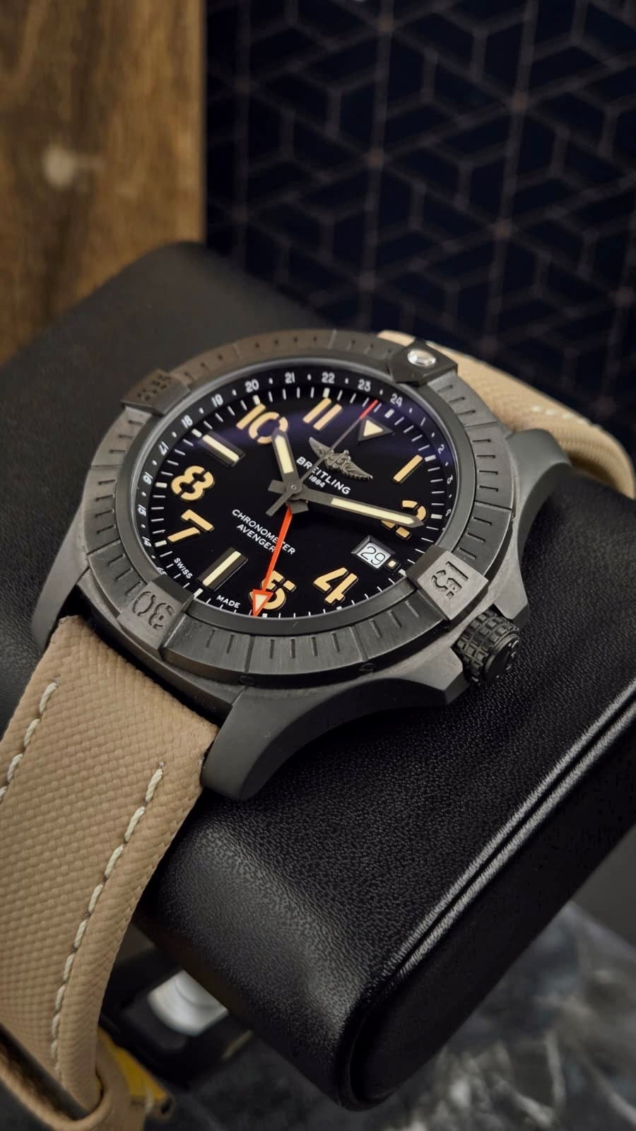 Breitling Avenger Night Mission GMT