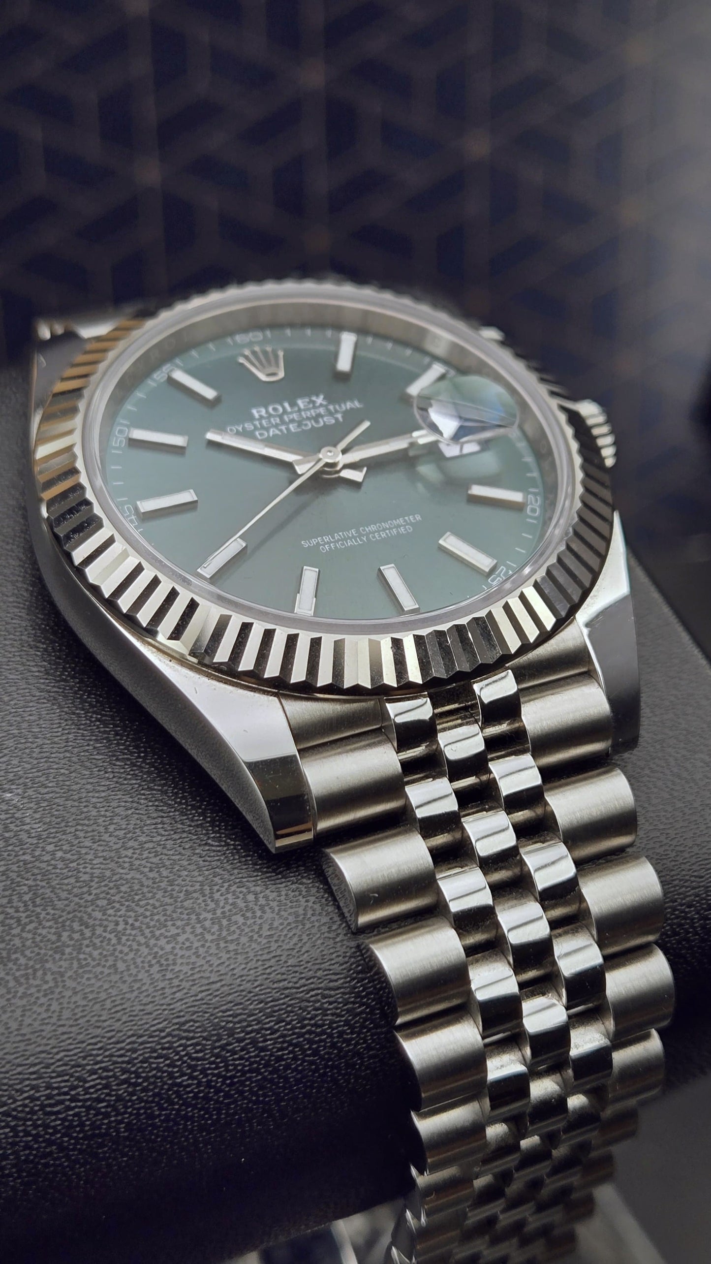 Rolex Datejust 41 Mint Green