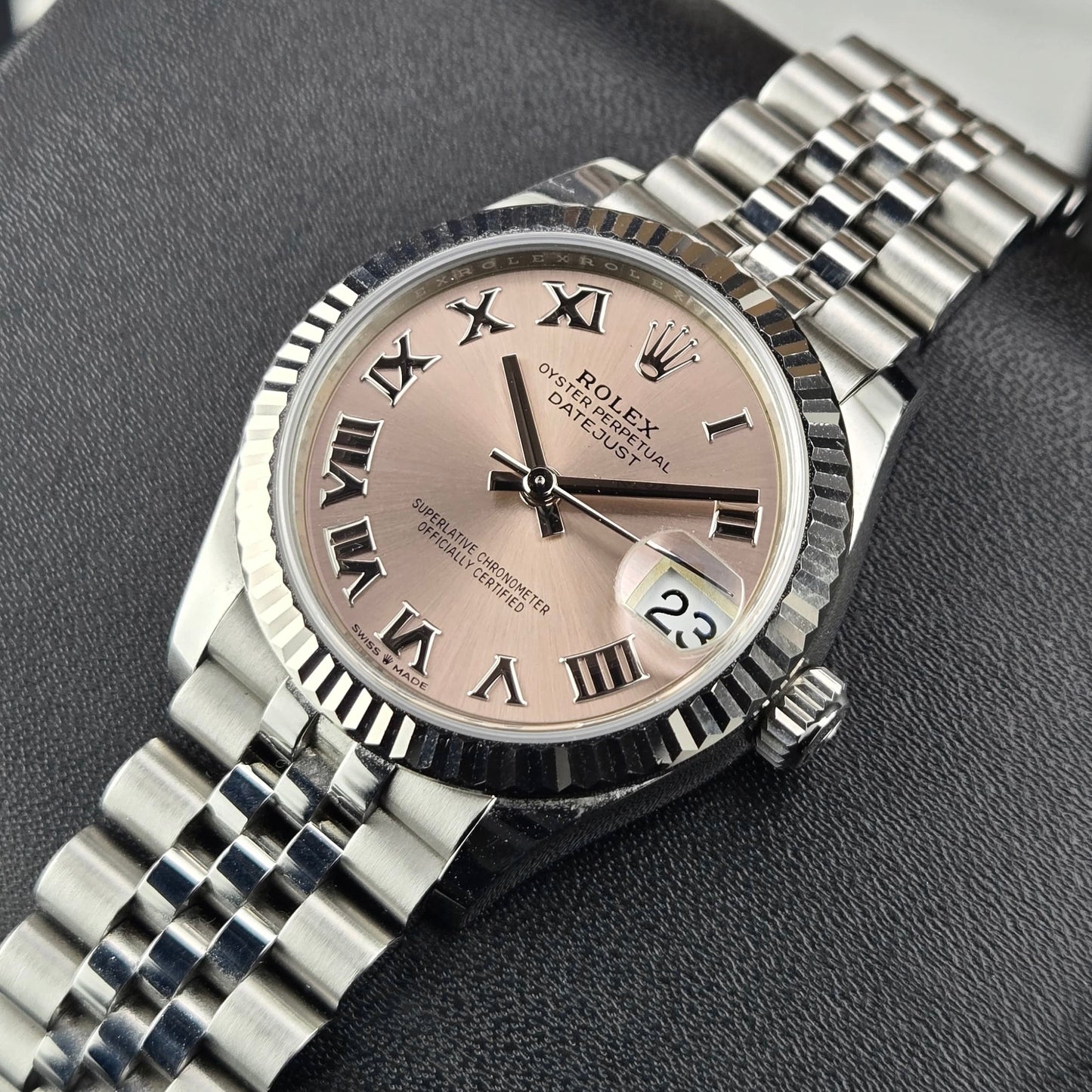 Rolex Lady Datejust 31mm Pink Roman Jubilee