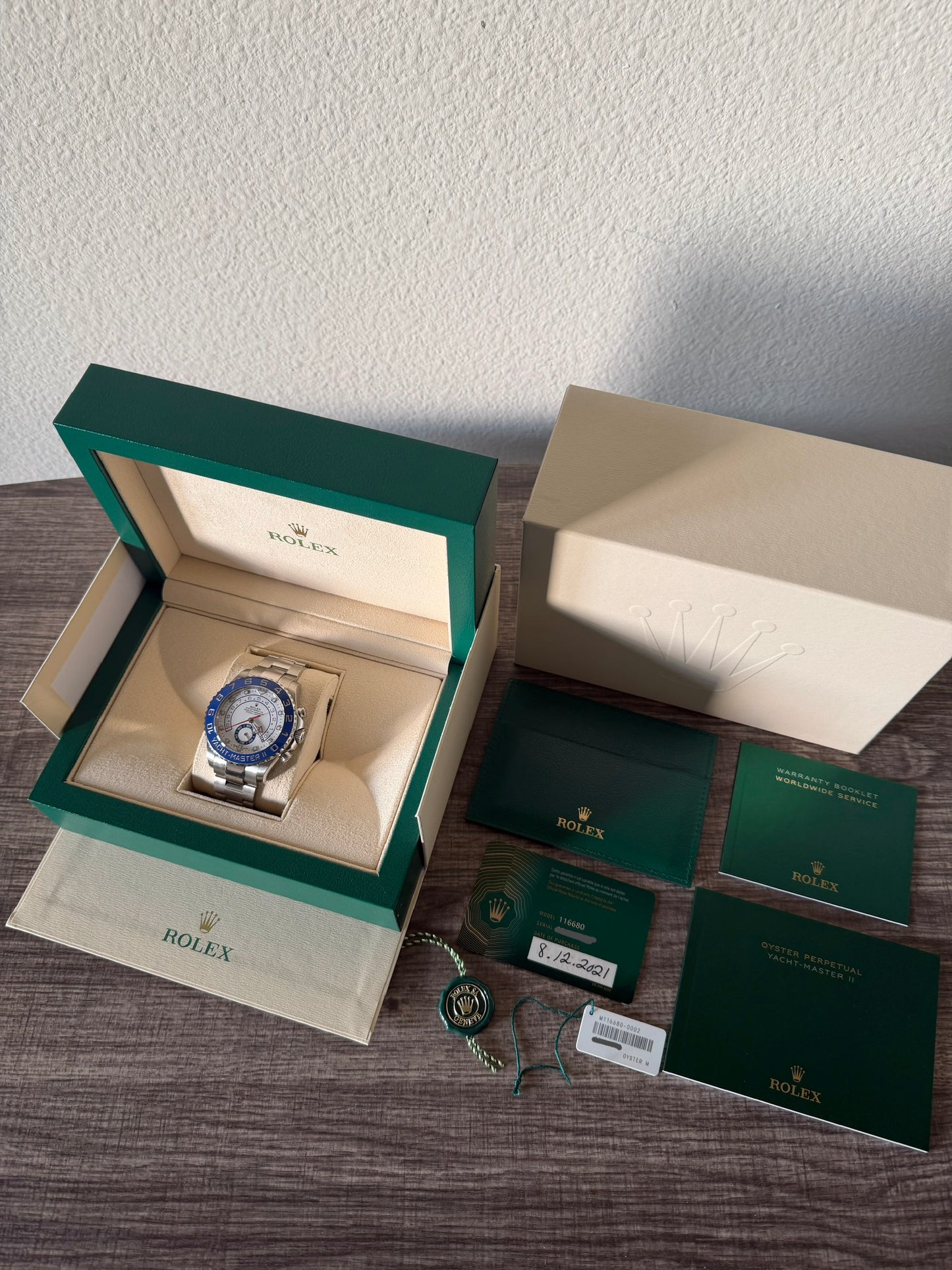 2021 Rolex Yacht-Master II 44mm
