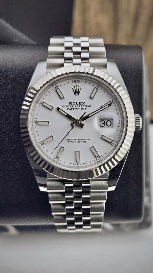 Rolex Datejust 41 White Jubilee