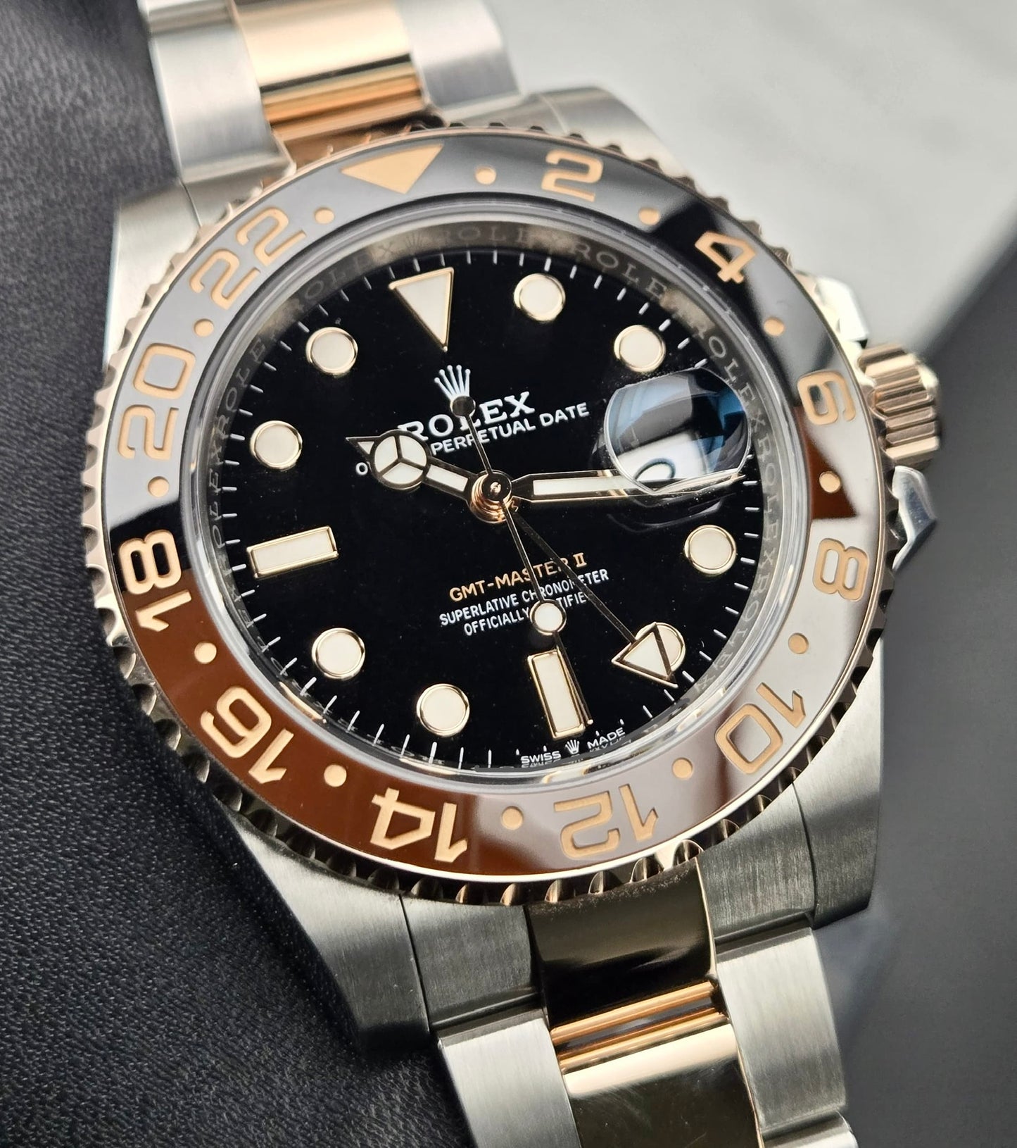 Rolex GMT-Master II Rose Gold ‘Rootbeer’