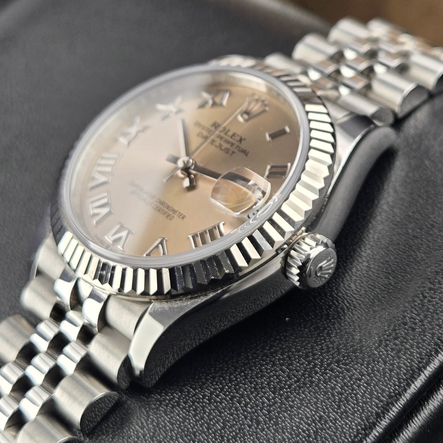 Rolex Lady Datejust 31mm Pink Roman Jubilee
