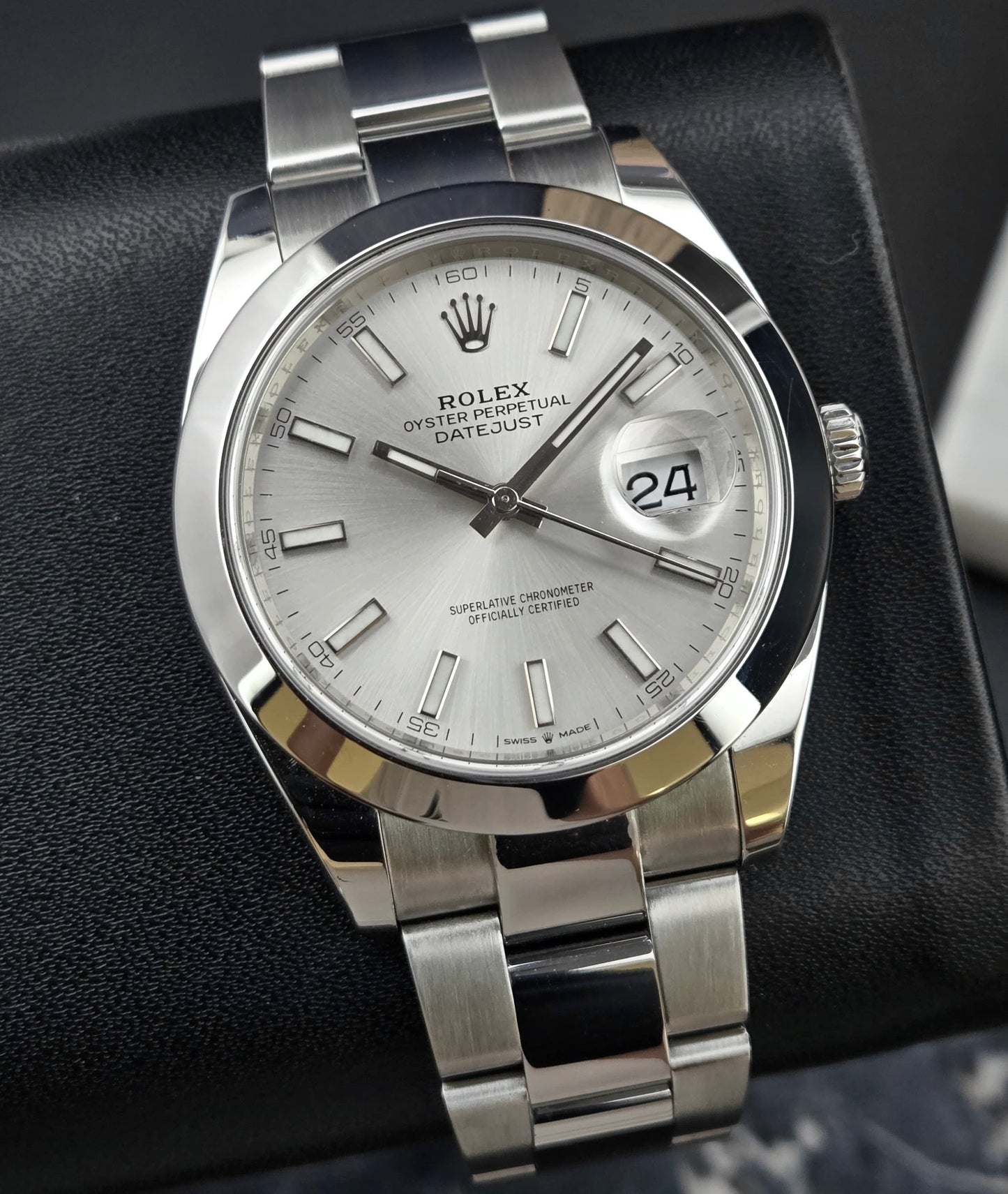 Rolex Datejust 41 Silver