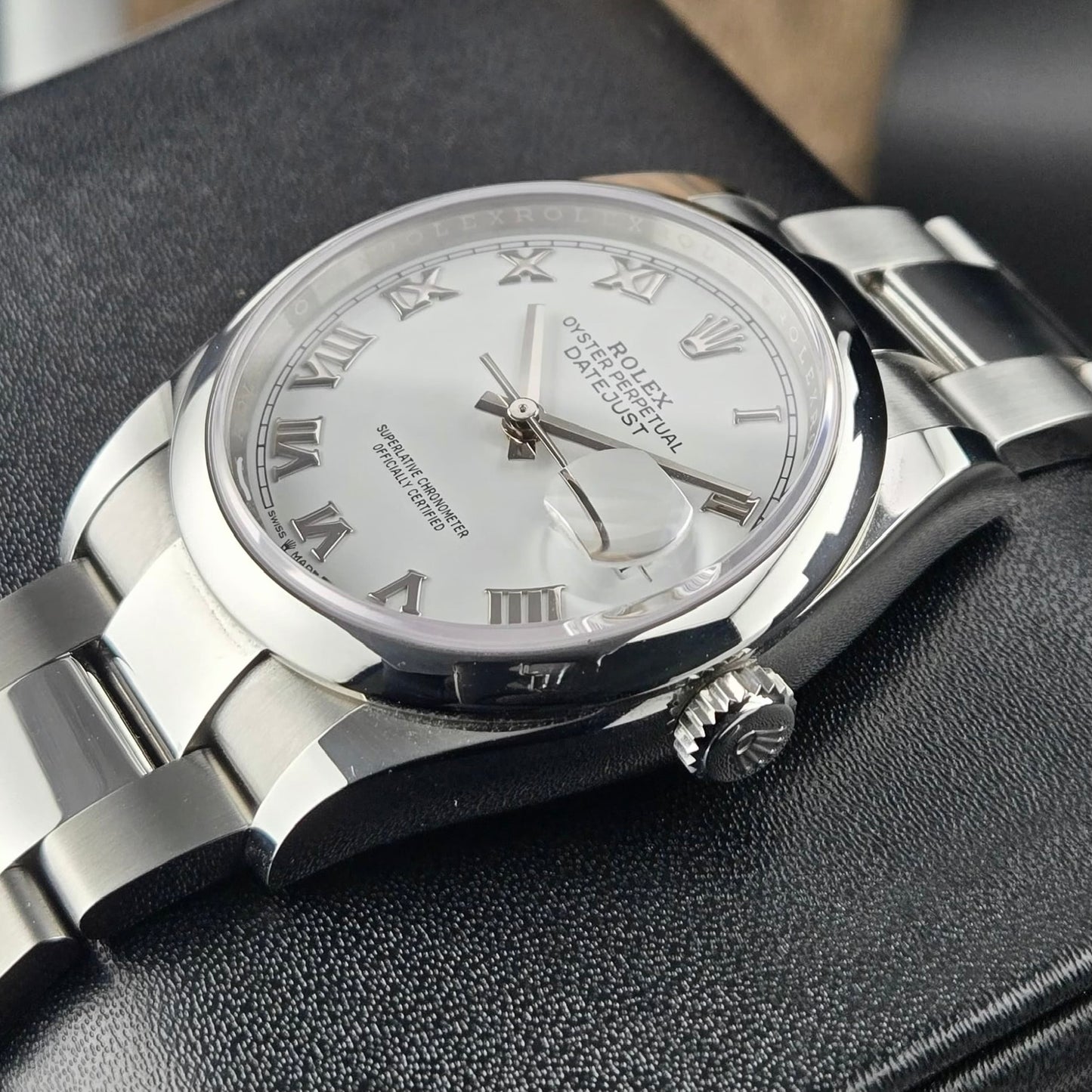Rolex Datejust 36 White Dial