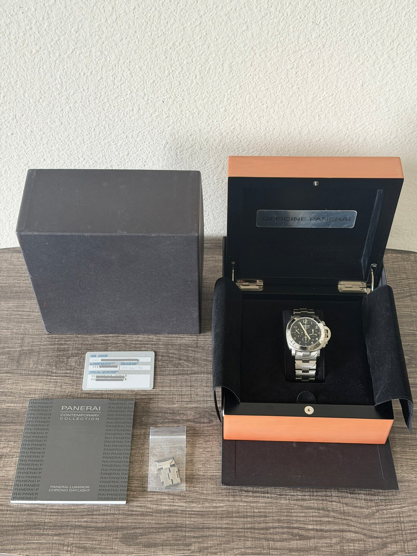 Panerai Luminor Chrono Daylight 44mm PAM00196 PAM196