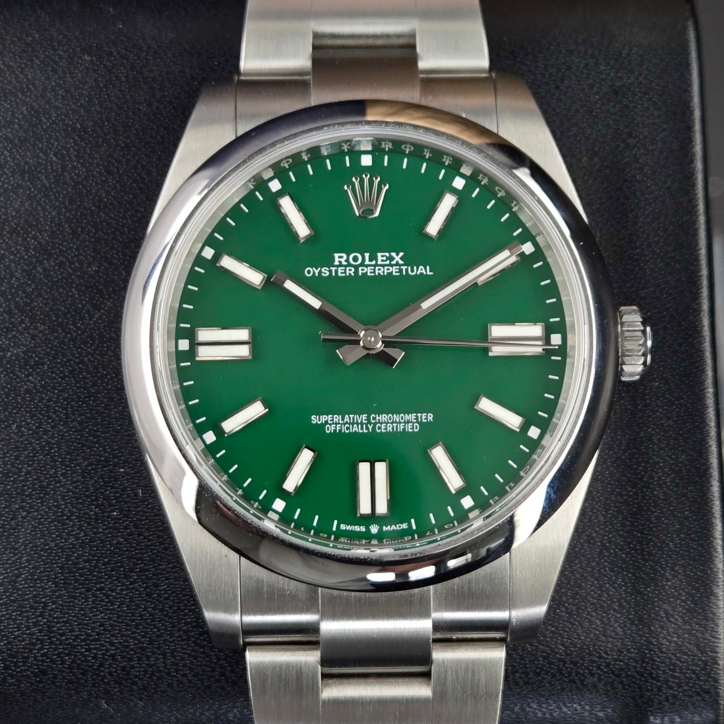 Rolex Oyster Perpetual 41 Green