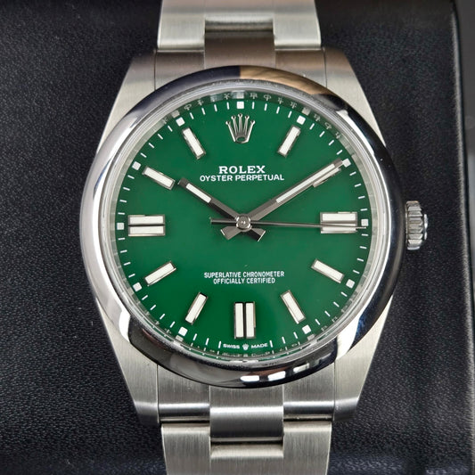 Rolex Oyster Perpetual 41 Green