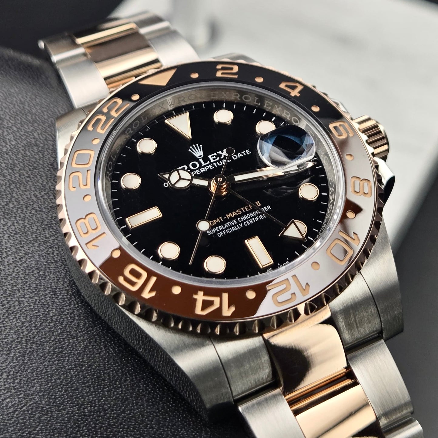 Rolex GMT-Master II Rose Gold ‘Rootbeer’