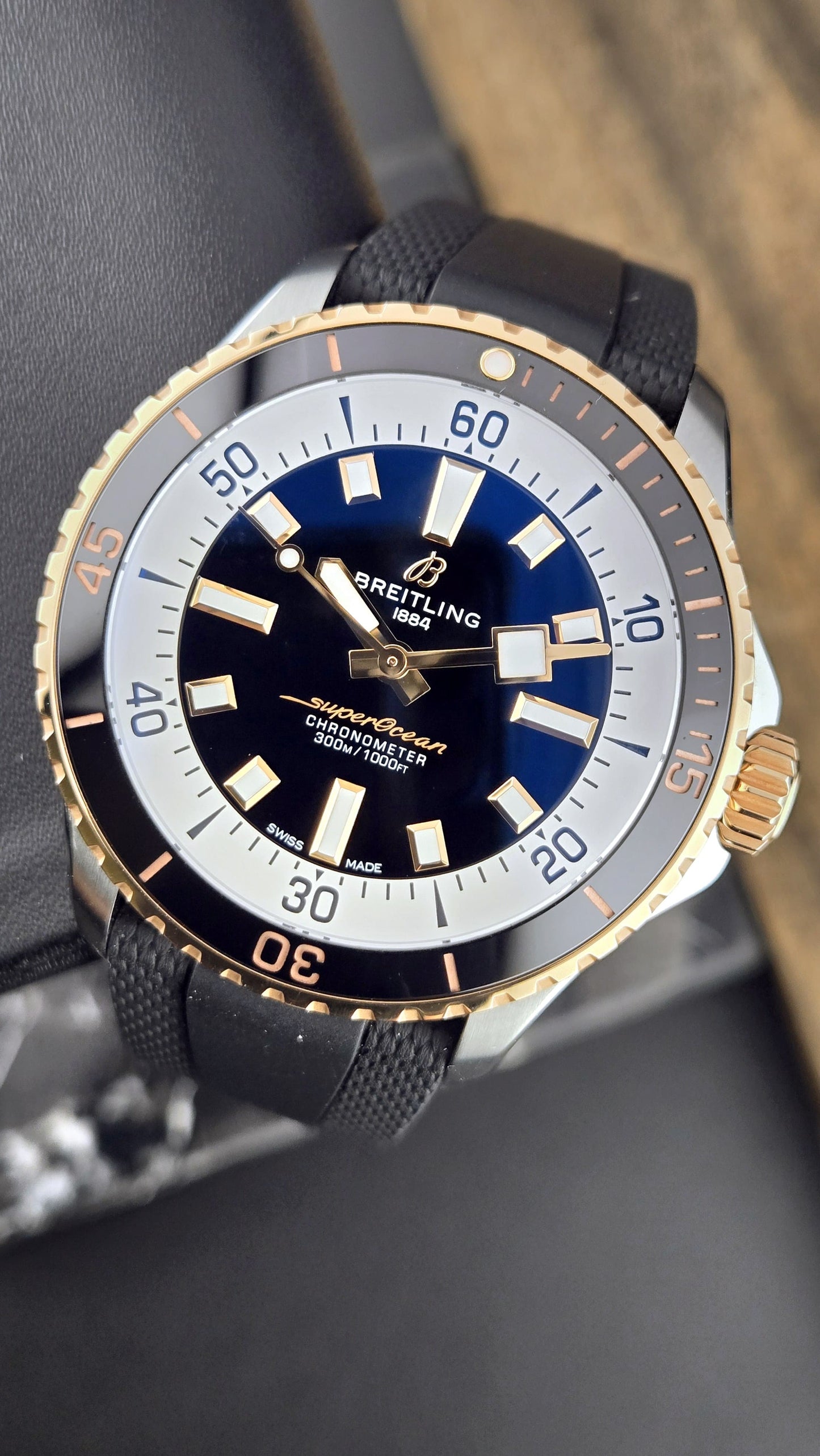 Breitling SuperOcean Rose Gold