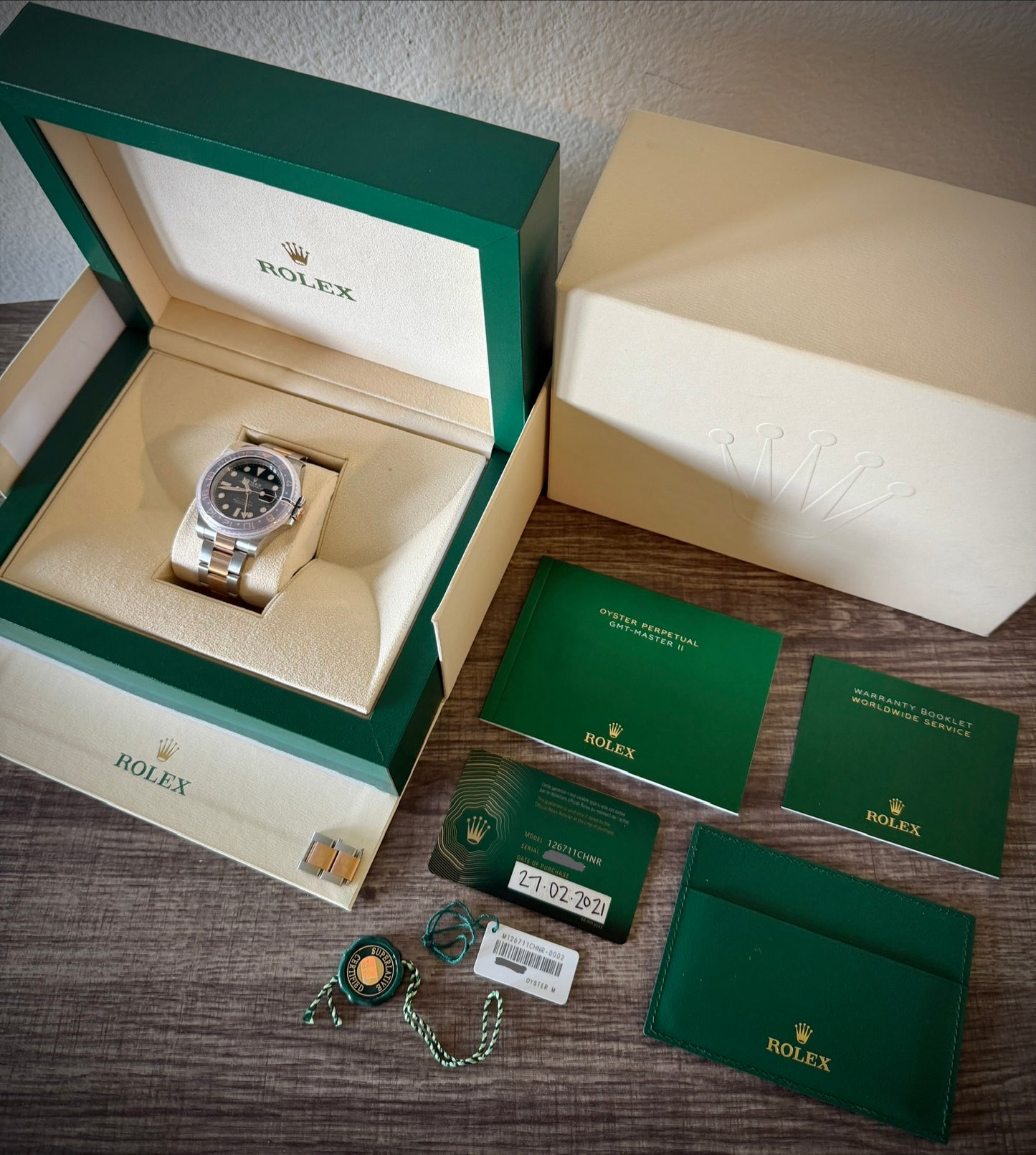 Rolex GMT-Master II Rose Gold ‘Rootbeer’