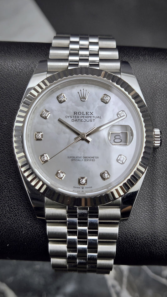 Rolex Datejust 41 Mother of Pearl