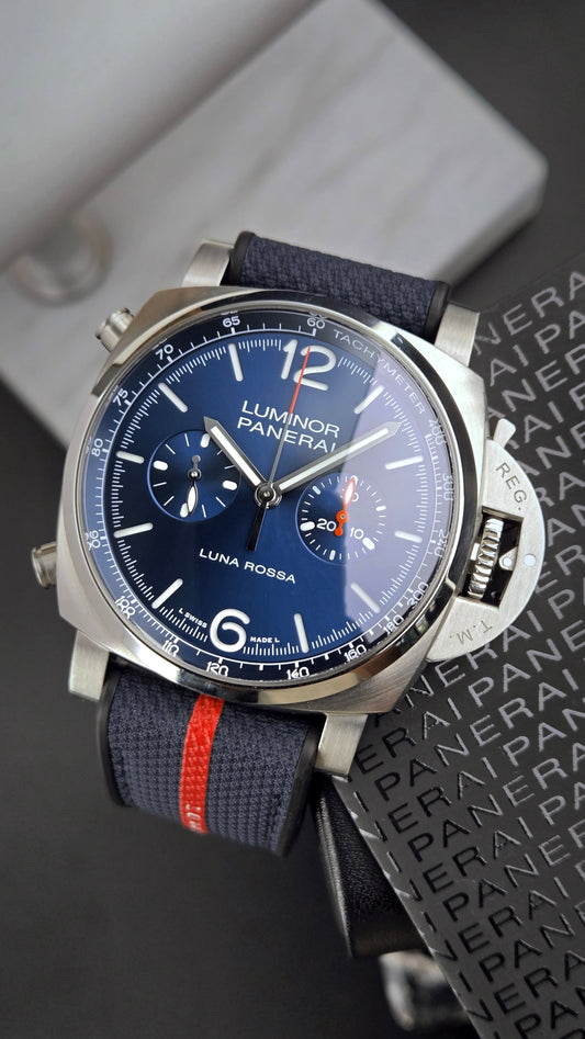 Panerai Luminor Chrono Luna Rossa 44mm Blue