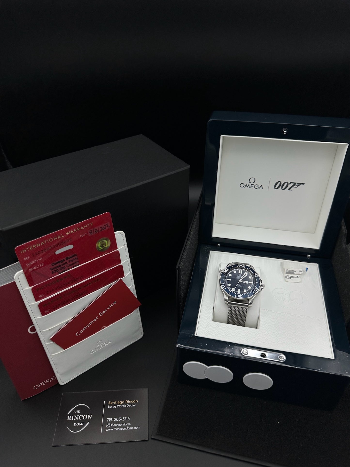 Omega Seamaster Diver 300m James Bond 60th Anniversary