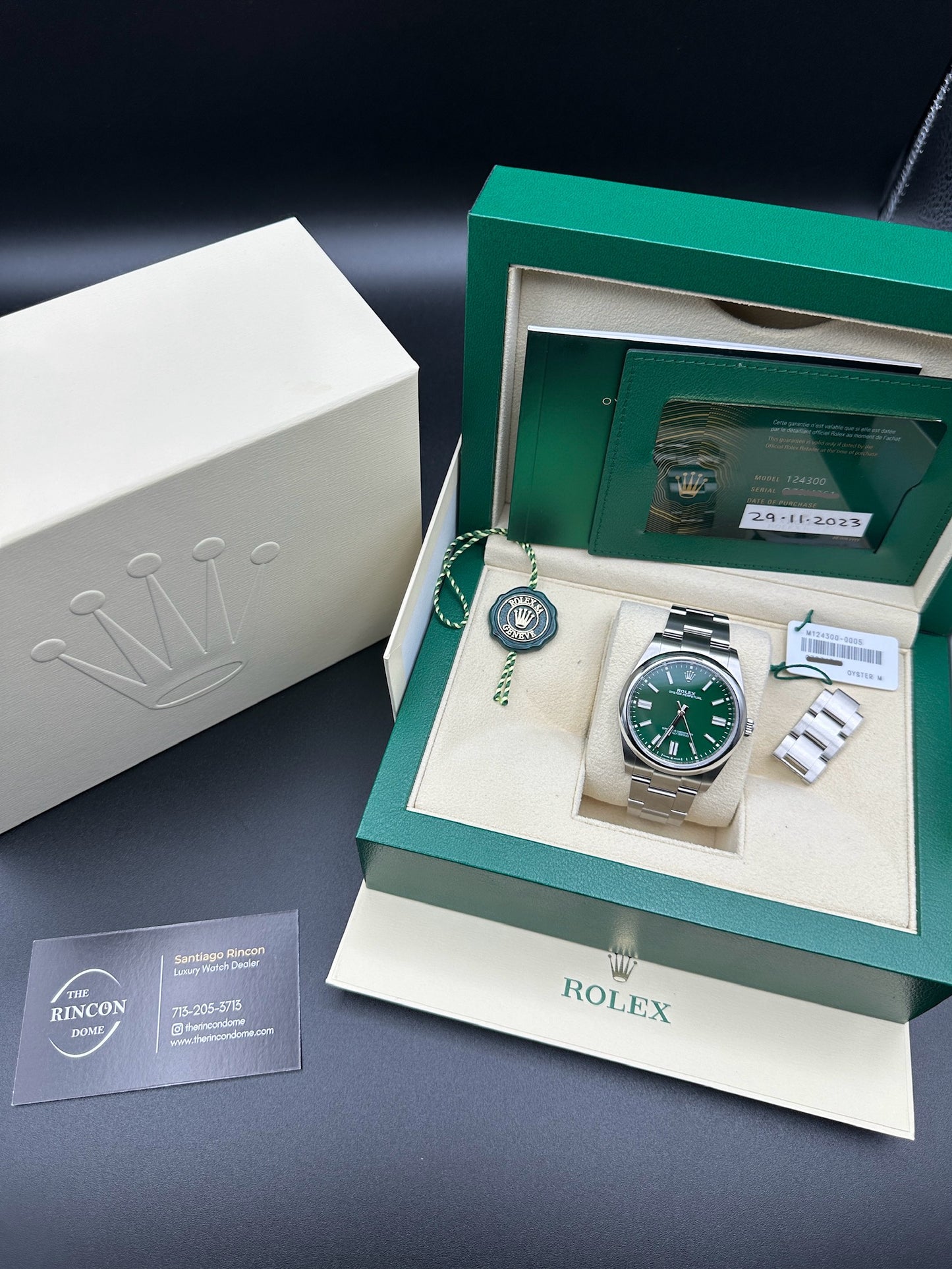 Rolex Oyster Perpetual 41 Green