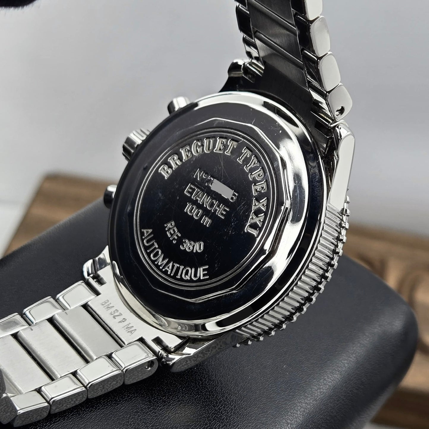 Breguet Transatlantique Type XXI Flyback Chronograph Ruthenium Brown Dial 42mm