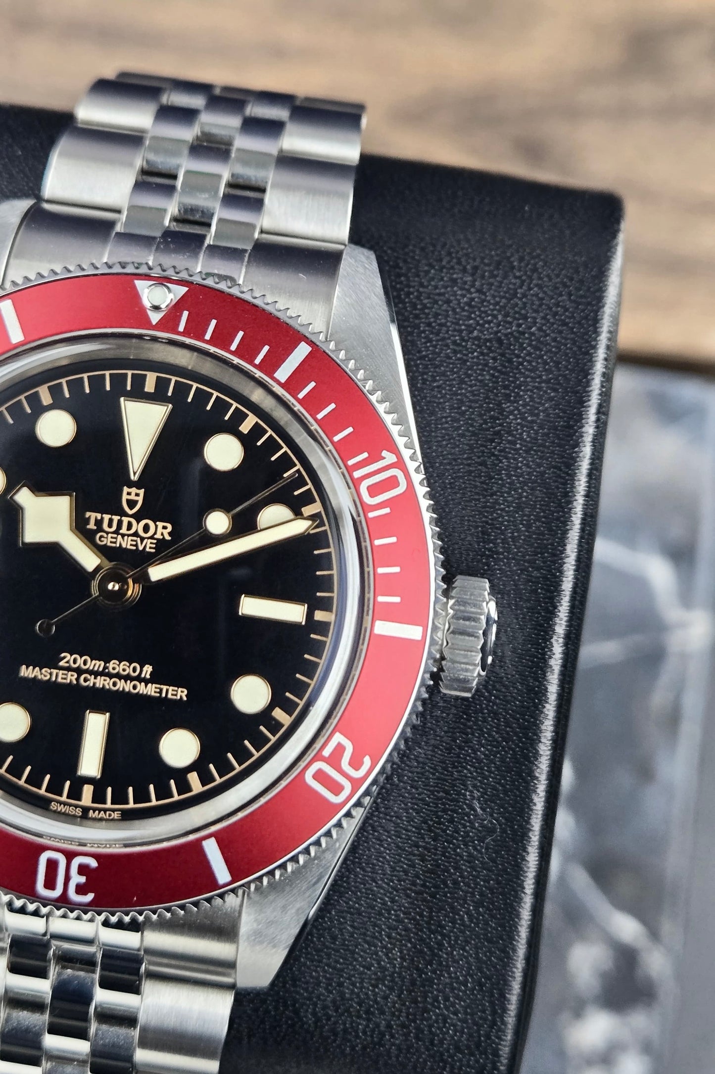 Tudor Black Bay Burgundy Red Bezel Jubilee