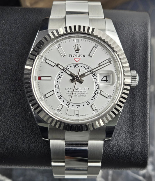 Rolex Sky-Dweller White Dial Oyster Bracelet 42mm 336934