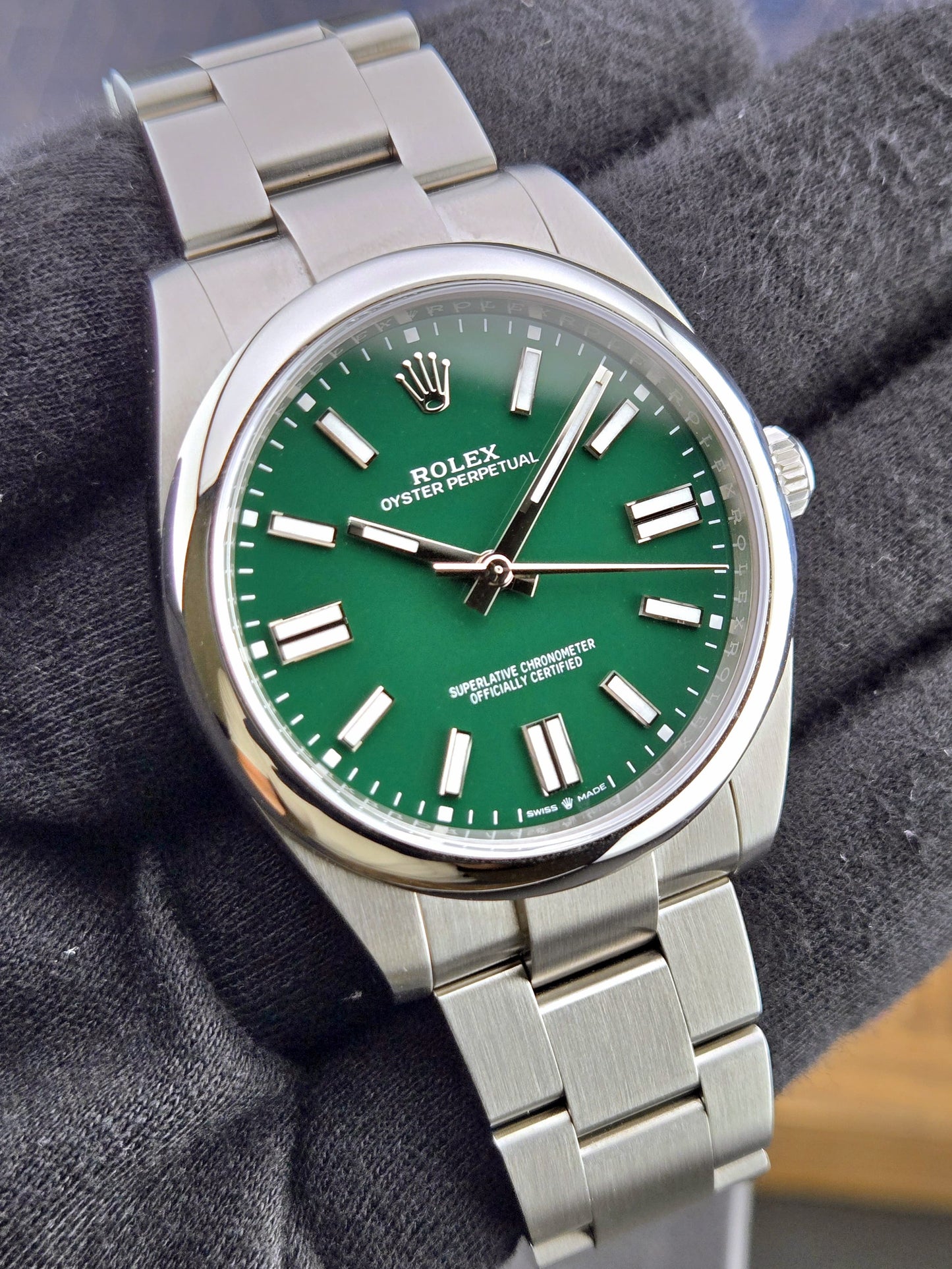 Rolex Oyster Perpetual 41 Green