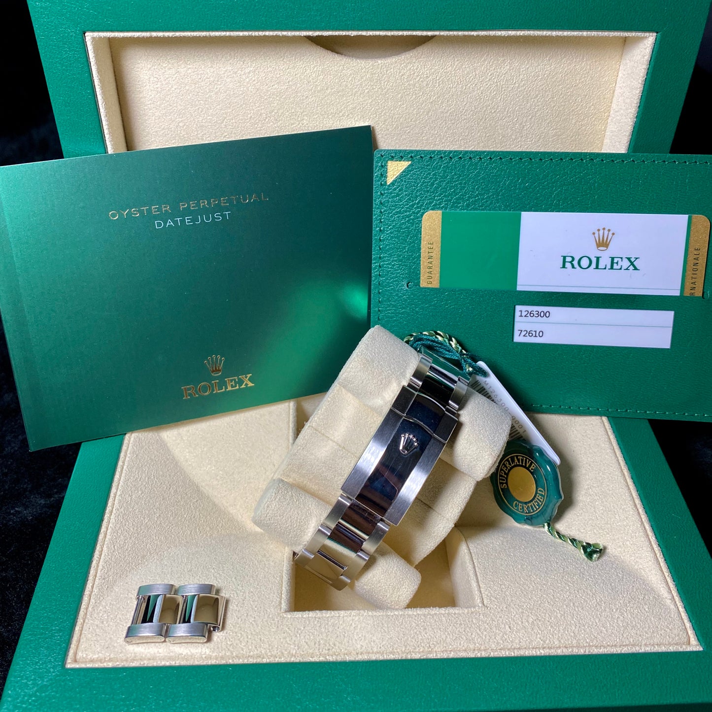 Rolex Datejust 41 126300 Blue Stick Oyster - 2019