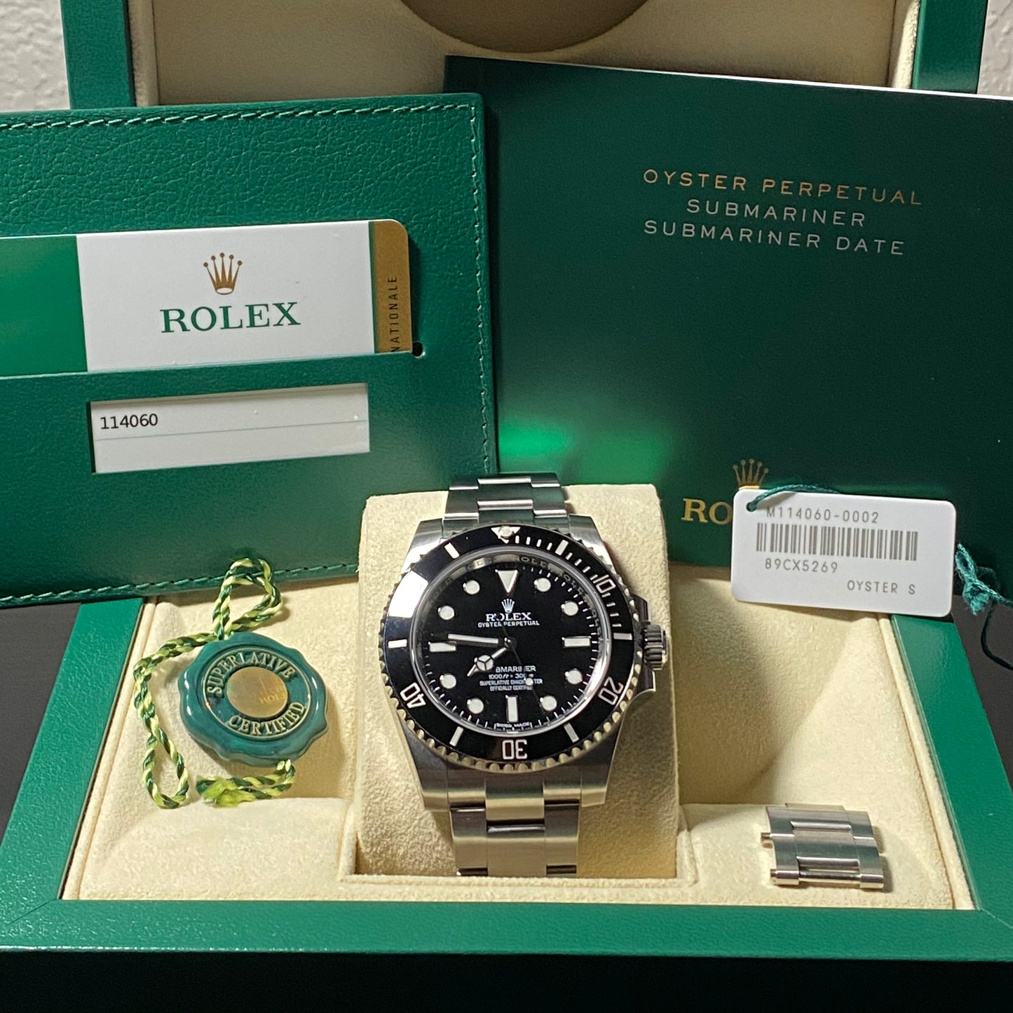 Rolex Submariner No Date 114060