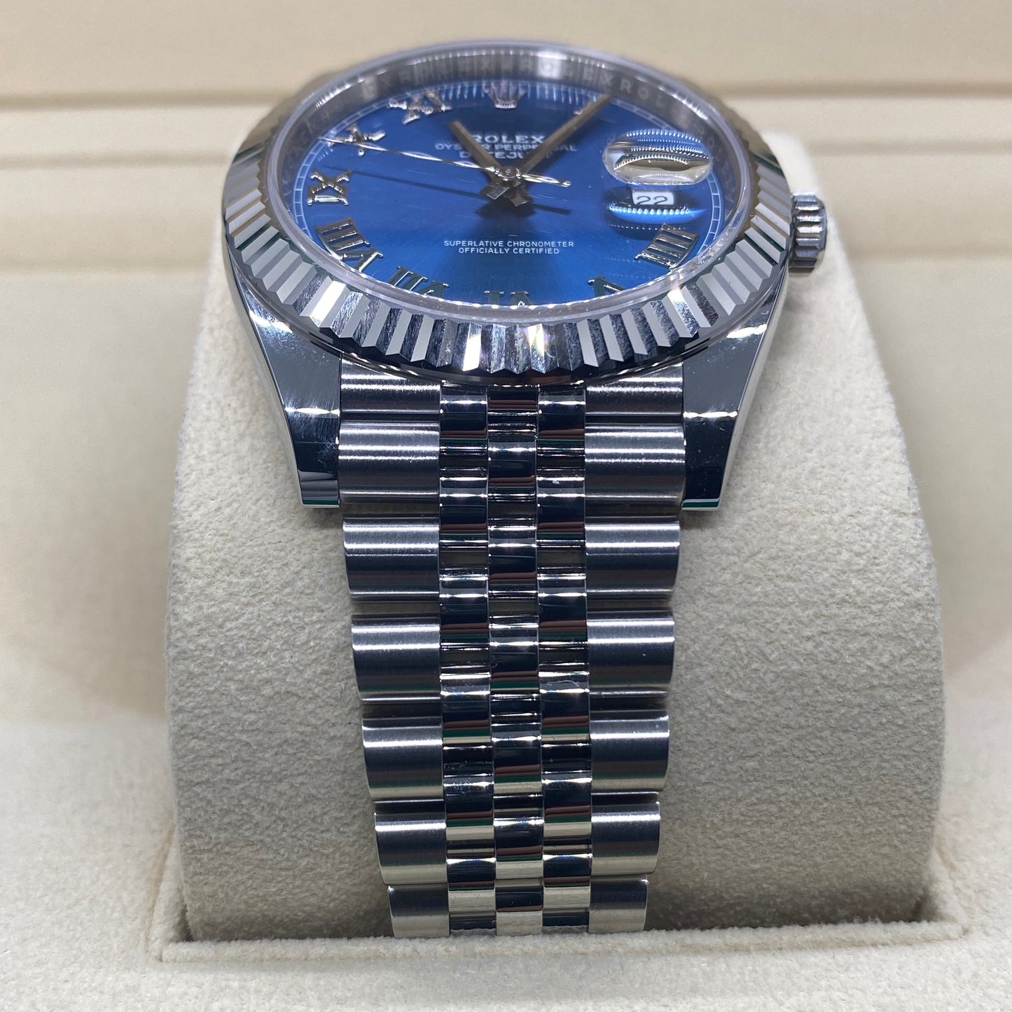 Rolex DateJust 41 126334 Blue Roman Dial Jubilee - 2020 Unworn!