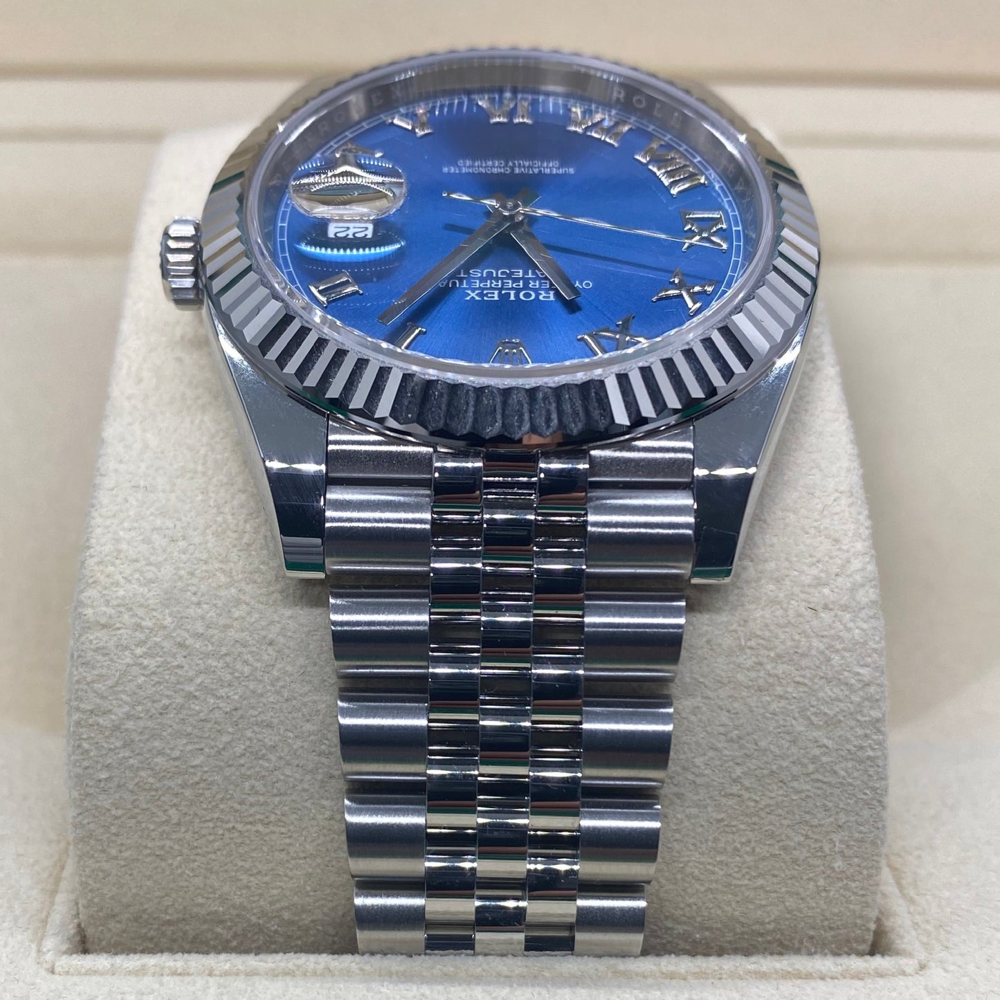 Rolex DateJust 41 126334 Blue Roman Dial Jubilee - 2020 Unworn!