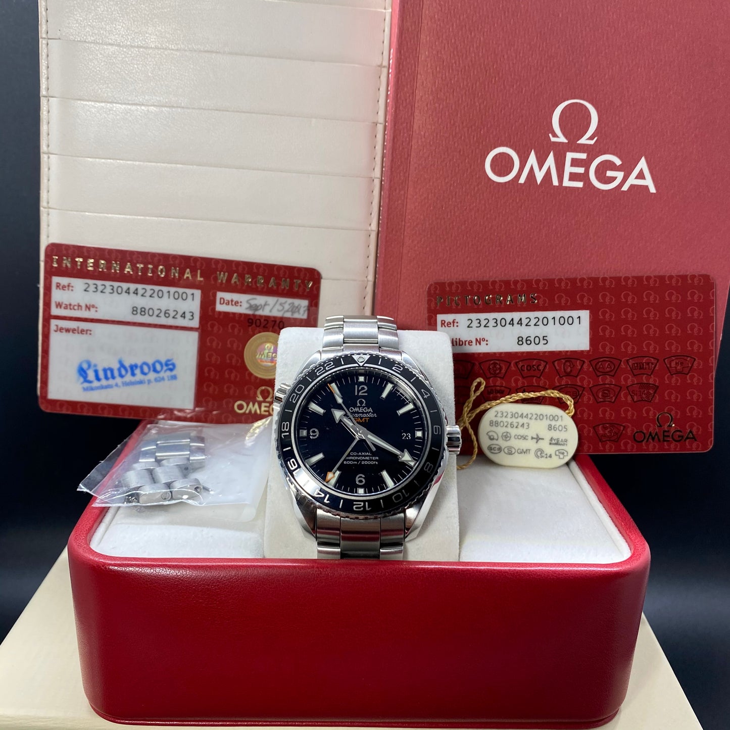 Omega Seamaster Planet Ocean 600m GMT