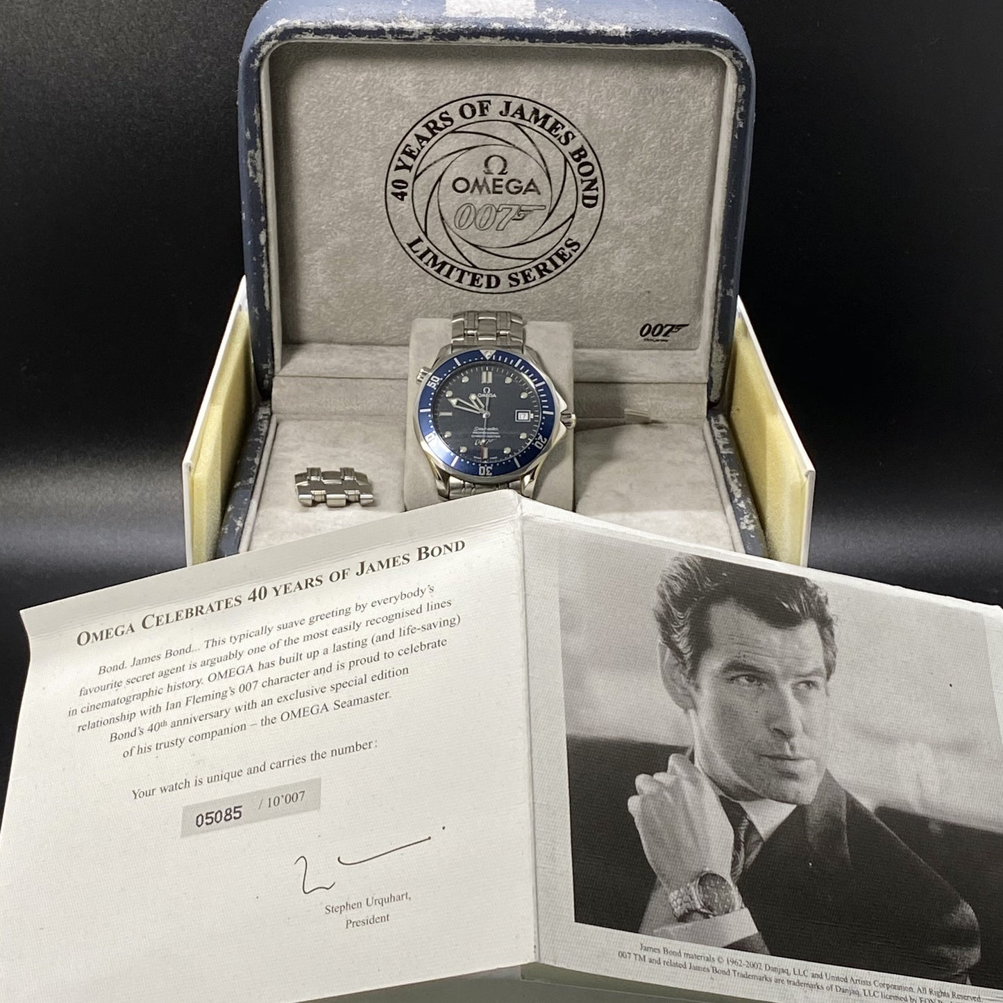 Omega Seamaster 300m James Bond 007 Limited Edition