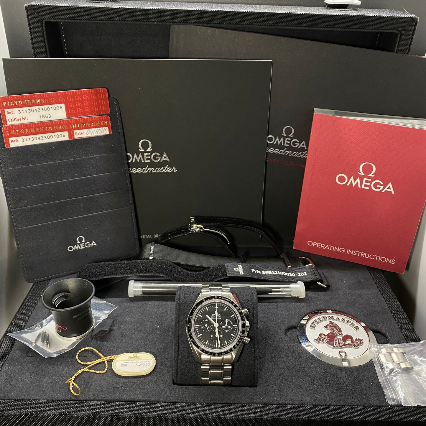 Omega Speedmaster Legendary Moonwatch Sapphire